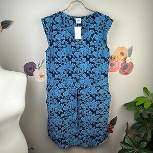 CAbi Blue Floral Java Dress - Size - Small